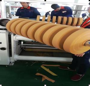 China 400m/m High-speed paper slitting machine and rewinding for 25-120g/m2 cigarette/tipping/label roll paper for package wholesale
