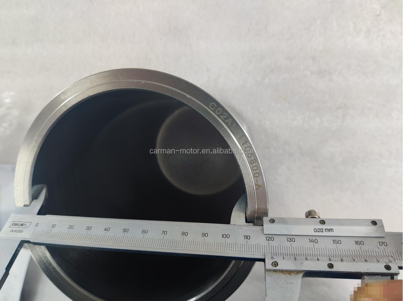 ISO9001 2008 Certified C02AL-1105800 A XC MG ZL50 SDEC C6121 Engine Cylinder Liner for Construction Machinery