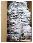 White Powder Coating Butterfly Cabinet Hinges Light Weight Easy Fix