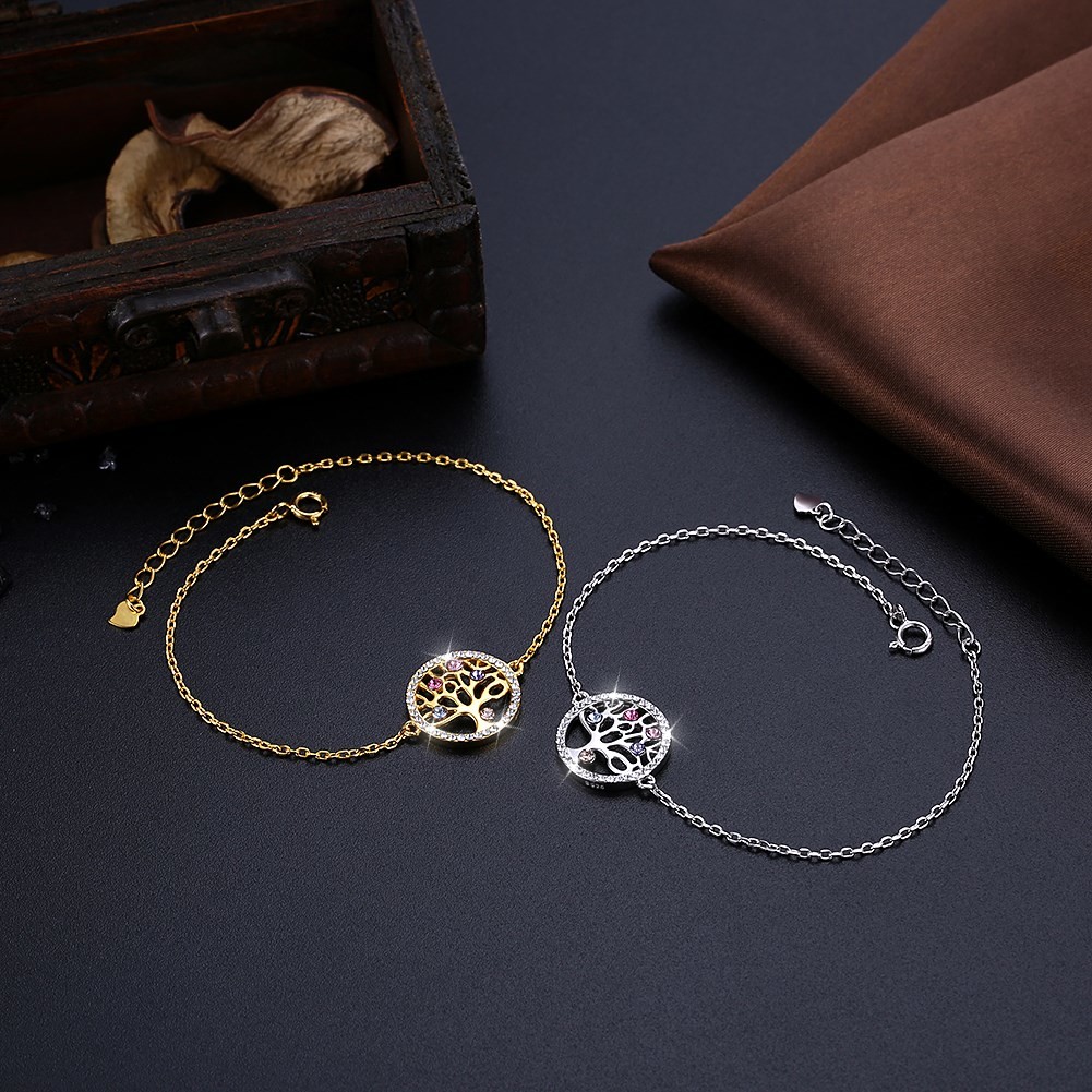 Tree Of Life Sterling Silver Jewelry Bracelets