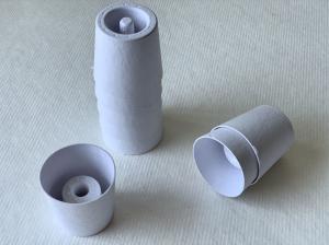 China 100% Biodegradable Dry Press Plant Molded Pulp Pots wholesale