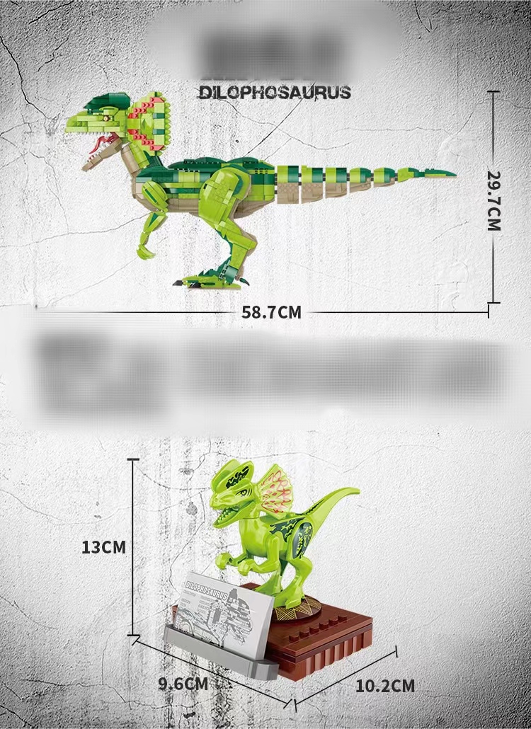 Creative DIY Toys Develop Creativity Panrose Large Dinosaur Puzzle for Children and Boys