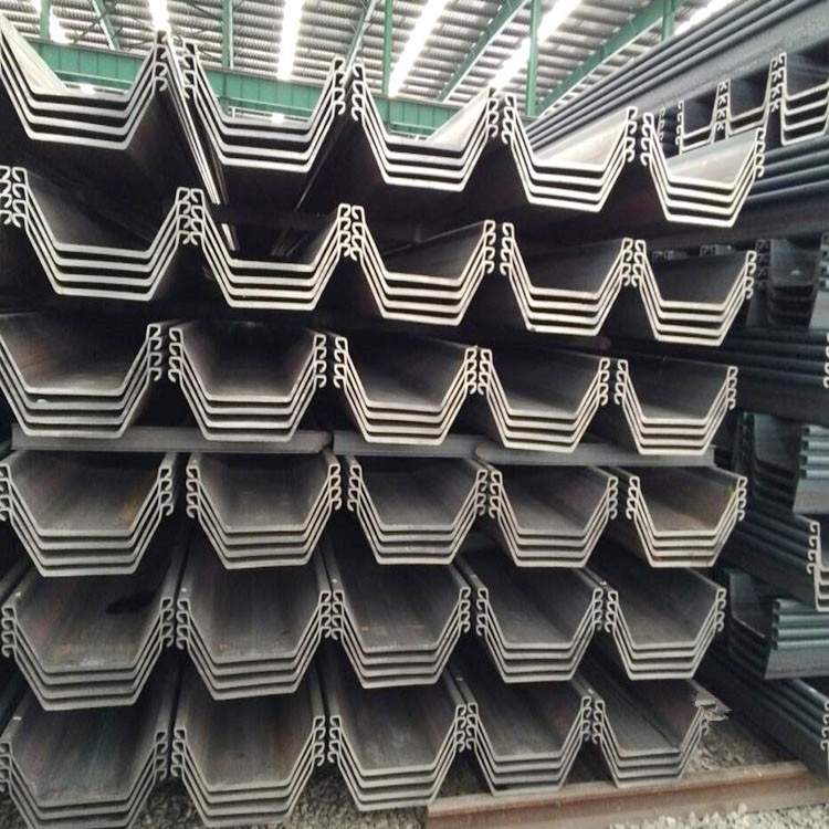 10.5-27.6MM Thick SY390 Carbon Steel Profile 400x85 To 750x225 U Shaped Steel