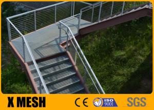 China Length 6000mm Pressure Locked Grating ASTM A123 For Stair Treads wholesale