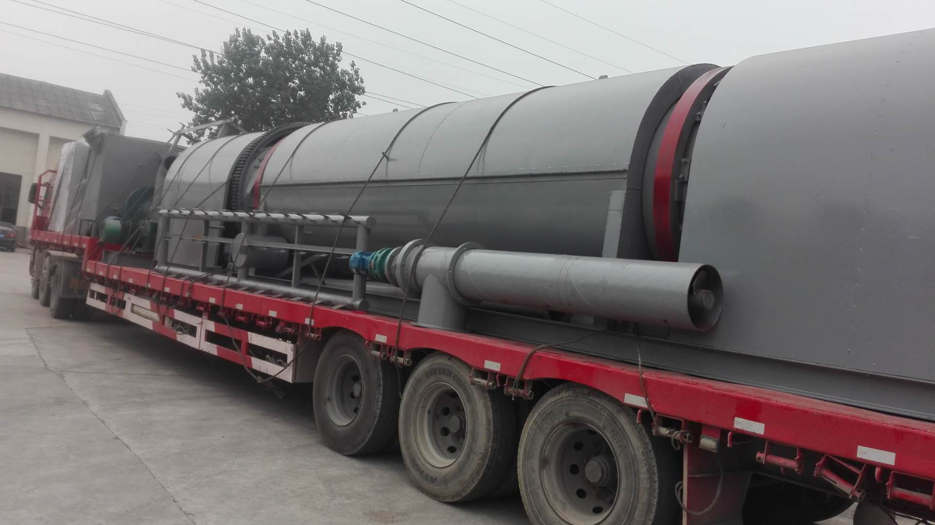 Continuous Smokeless Rotary Carbonization Furnace Charcoal Making
