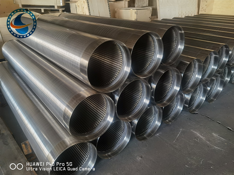 8-5/8" 100 Bar Johnson V Wire Screen Pipe Stainless Steel 304