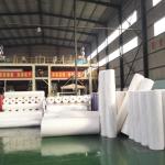 Industrial Spunbonded Interlining Fabric Traditional Design 10cm-320cm