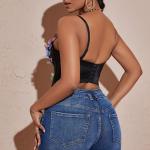 Special Occasions Bustier with Adjustable Straps for Lingerie