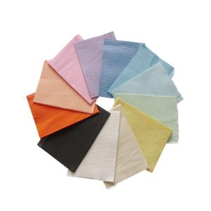 China 13g PE Film Disposable Dental Bibs Resist Soak Through wholesale