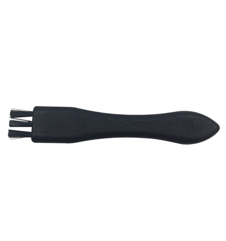 Plastic Anti Static Cleaning Brush , Elastic Esd Safe Brush Black Color