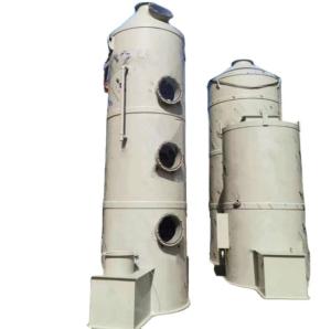 China Acid And Alkali Waste Gas Treatment Absorption Carbonating Tower Gas Scrubber System wholesale