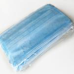 Water Repellent Disposable Protective Mask , Breathable 3 Ply Face Mask
