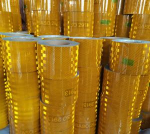 China Waterproof SASO 2913 Yellow Reflective Stickers Printable wholesale