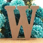 Nontoxic Standing 3.94in Wooden Letters Alphabet For Wedding