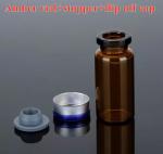 Brown 20ml Medical Glass Vial Neutral Borosilicate Glass Bottle For Injection