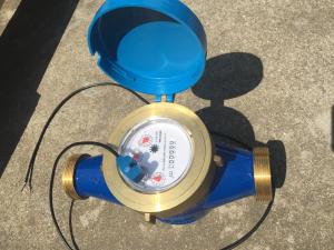 China Industrial Multi Jet Water Meter Remote Reading Magnetic Brass Class B DN 40mm wholesale