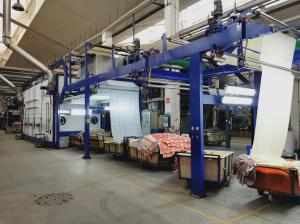 China 330m Content Double Loading Textile Steamer Machine Stainless Steel wholesale