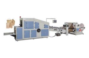 China 380V 50HZ / 60HZ Square Bottom Paper Bag Making Machine 50Pcs - 70Pcs / Min wholesale