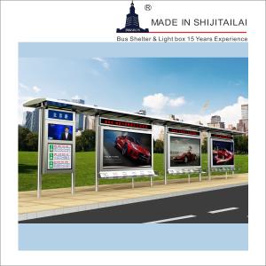 China H1700mm Solar Bus Shelter wholesale