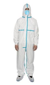 China Breathable Disposable Isolation Gowns Medical Protective Clothing Dustproof wholesale