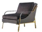 Customization Leisure Upholstered Outdoor Lounge Chair Hotel Bedroom Furniture
