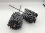 60*80*200 Cylinder Silicon Carbide Flexible Honing Brush 600 Grit