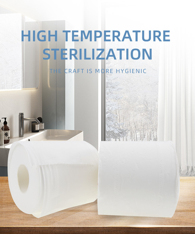 Fragrance Free Disposable Tissue 2 Ply Toilet Paper 100mm*115mm
