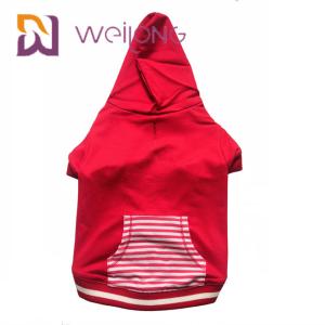 China Customized Colours Printing House Pet Dog Christmas Hoodie CVC For Autumn / Winter wholesale