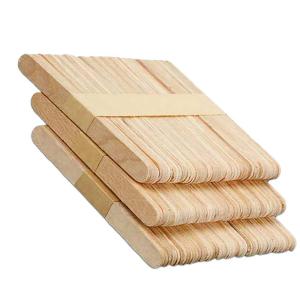 China 50PCS Disposable Popsicle Wooden Ice Cream Stick 55*5.5*2mm wholesale