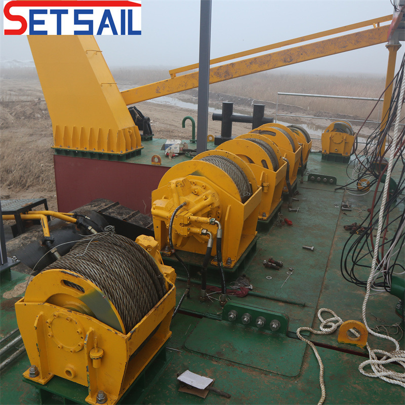 Kingda Pump Set Sail Sand Dredger with Dredging Machine