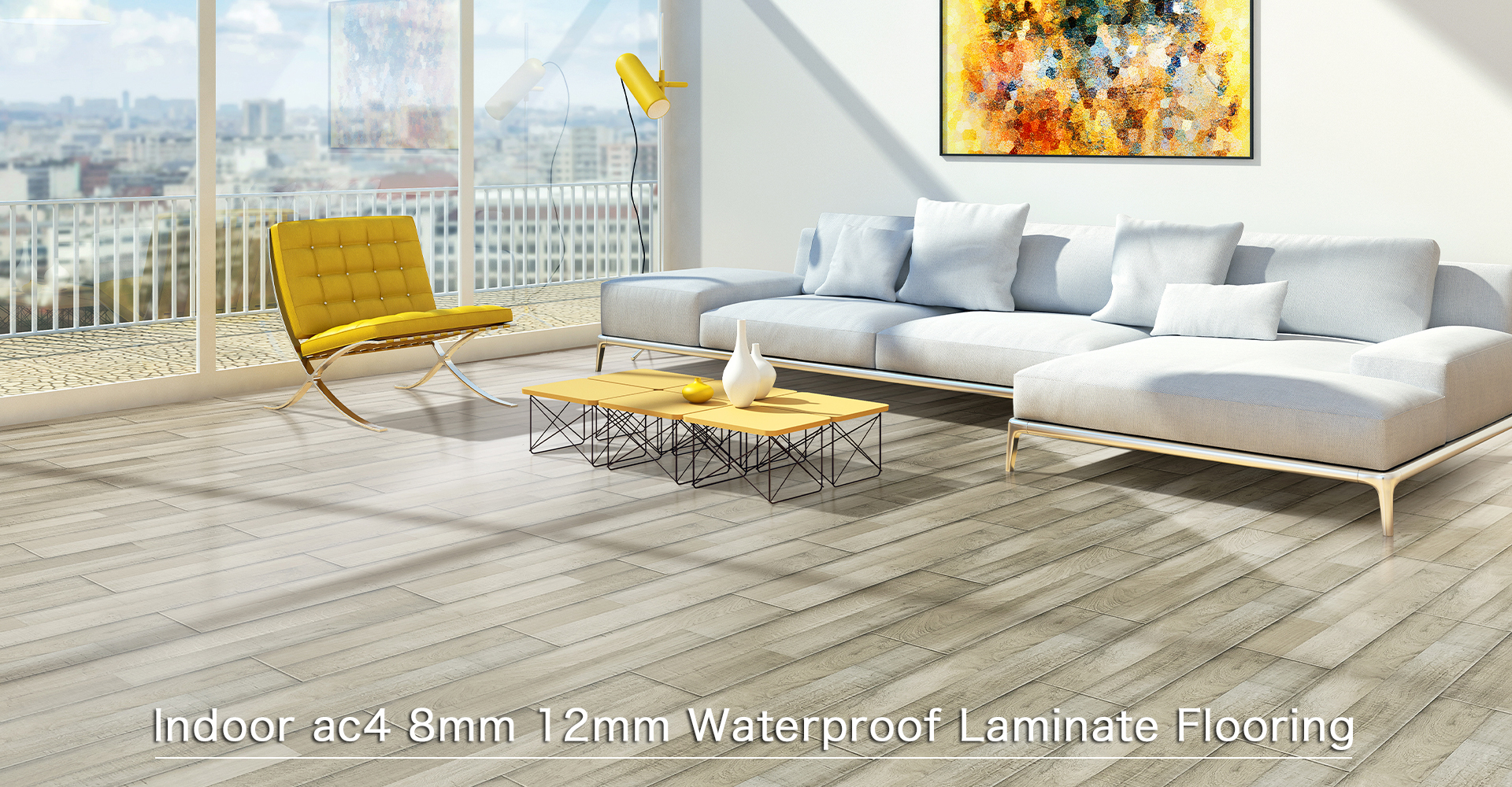 T G 12mm 3D Classic Oak Thailand Click Tan Floor Wooden Look Laminates Parquet Laminate Flooring
