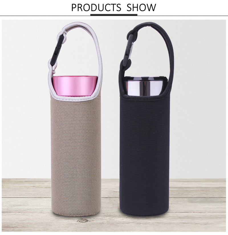 Custom Logo Neoprene Cooler Insulated Bottle Sleeve