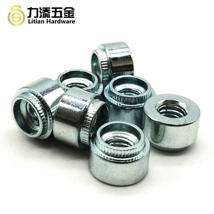 Round Metal Self Locking Nut Self Clinching PEM M12 Zinc Plated SGS Approved