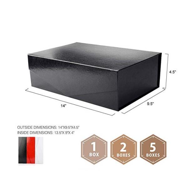 Large Rectangular Sturdy Custom Boxes For Clothing With Magnetic Closure