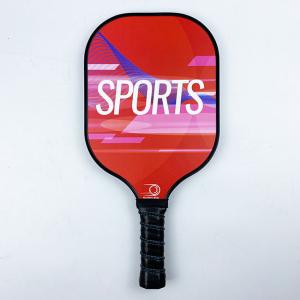 China Raquete De Pickleball Racquet UV Printing Pp Honeycomb Fiberglass Pickleball Paddle wholesale