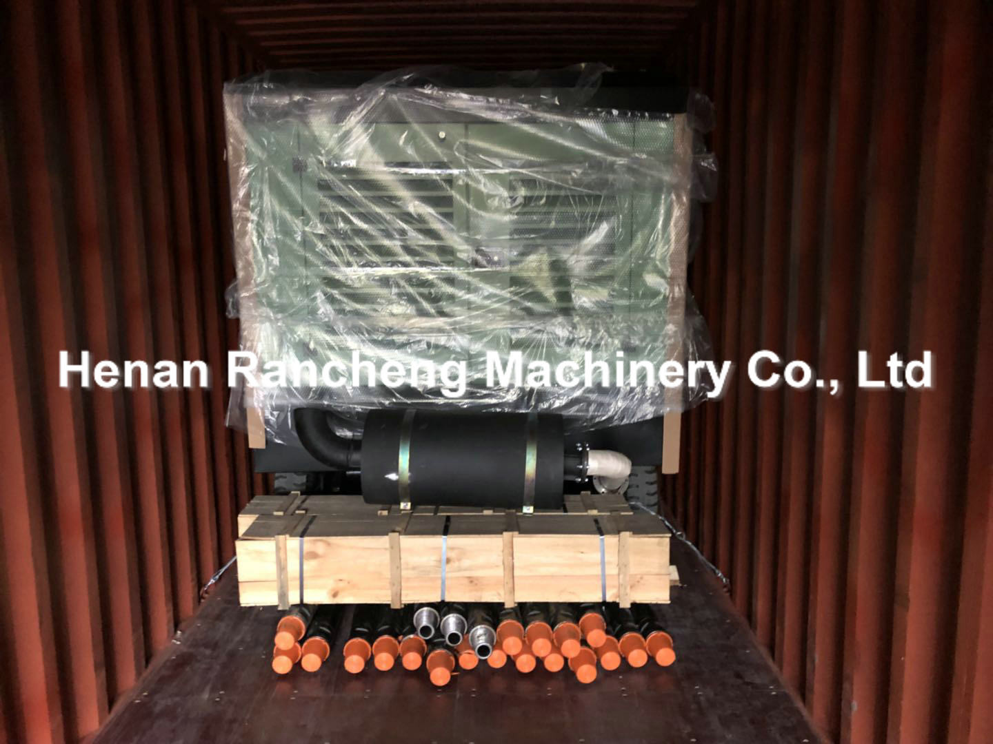 31m³/min Capacity Drilling Air Compressor 550HP 2.5Mpa Work Pressure