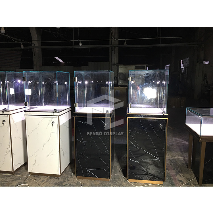 1100*600mm Retail Jewelry Display Cases MDF Jewelry display Counter 950mm High