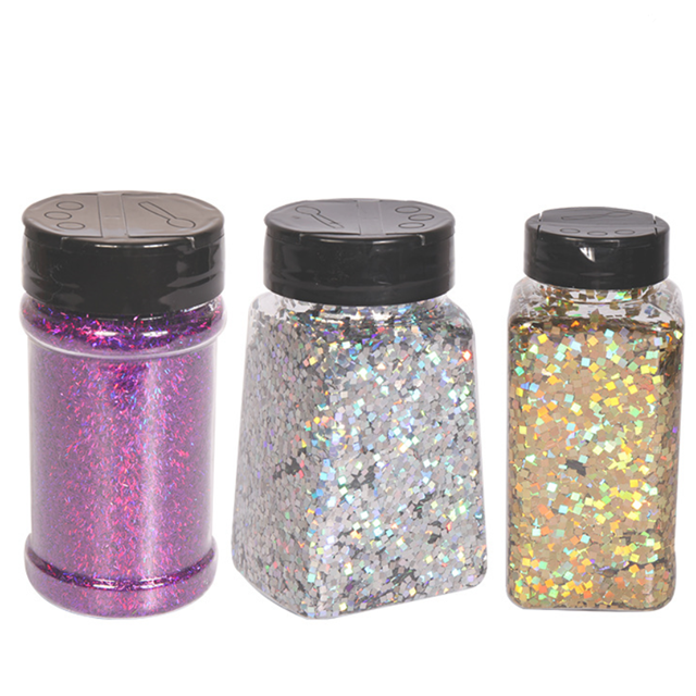 1/8''-1/500'' Decoration Glitter Powder in Bottle Perfect for Adding a Touch of Glamour to Paper Card Art