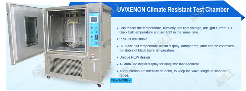 Solar Panel Touch Screen Xenon Lamp Aging Resistance Testing Chamber