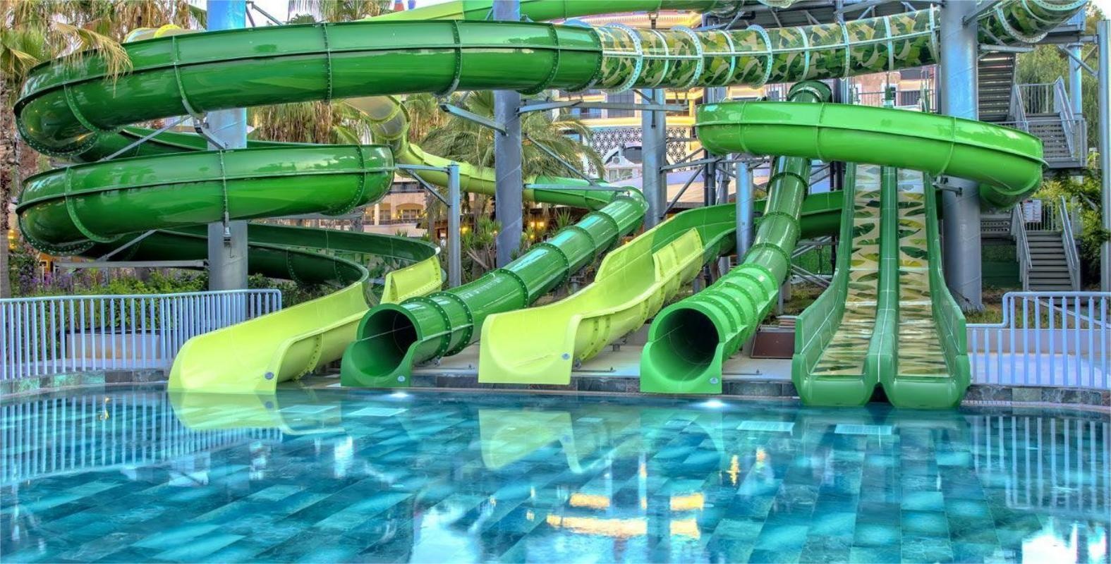 ODM Outdoor Amusement Water Park Water Games Play Rides Pool Slides