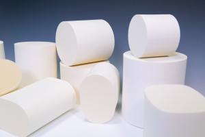China Alumina Ceramic Substrate , 400CPSI Cellular Ceramic Catalyst Supports wholesale