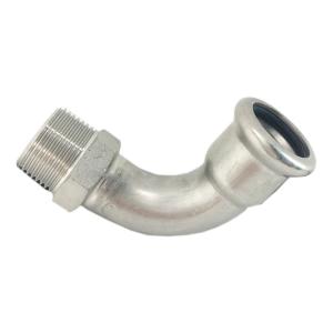China Lead Free Pushfit CSA SCH160 Stainless Steel 90 Degree Elbow wholesale