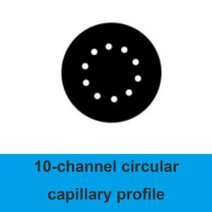 China High Precision 10 Channel Capillary Quartz Tube Circular wholesale