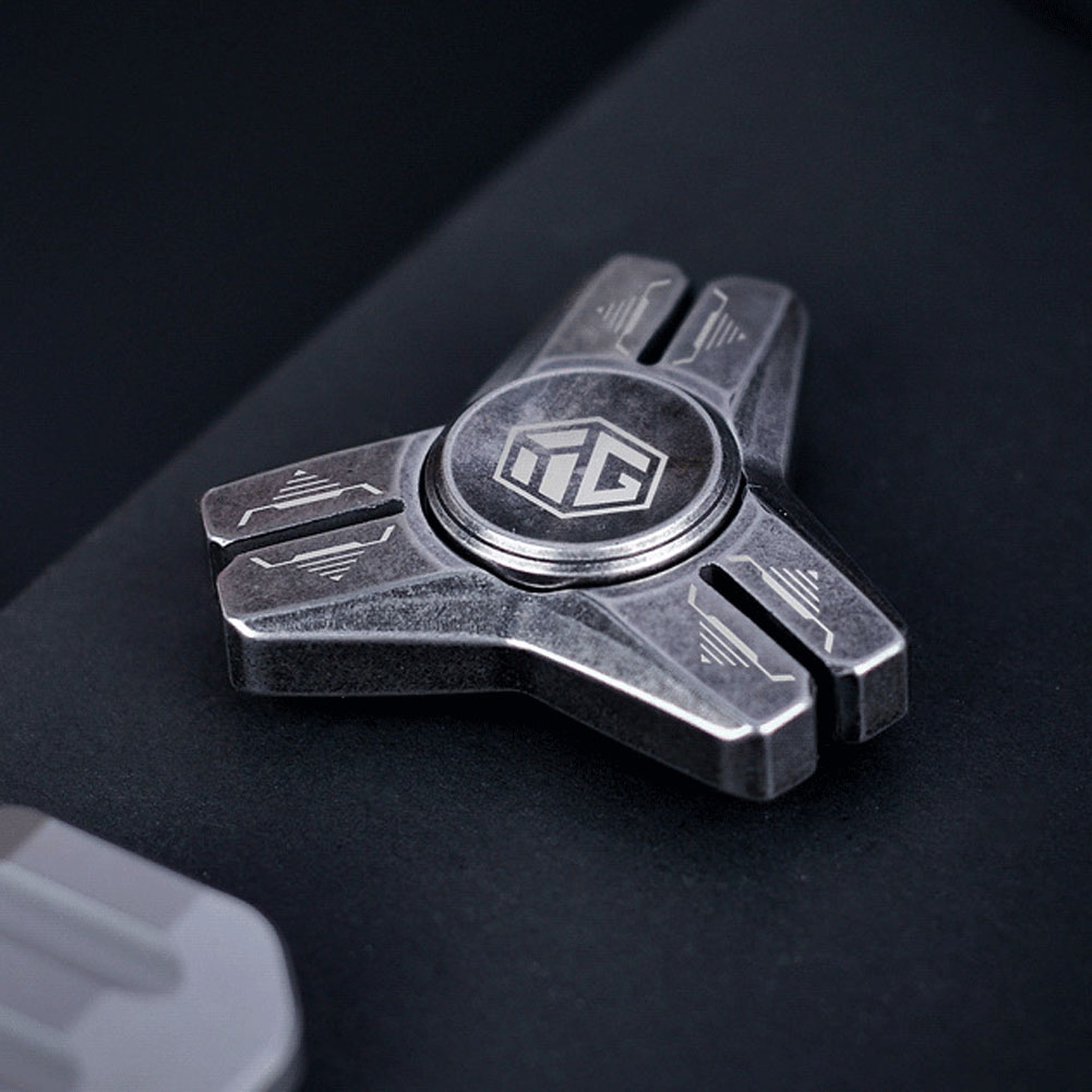Classic Heart of Steel Fidget Spinner Metal Sensory Toy for Anxiety and Stress Relief