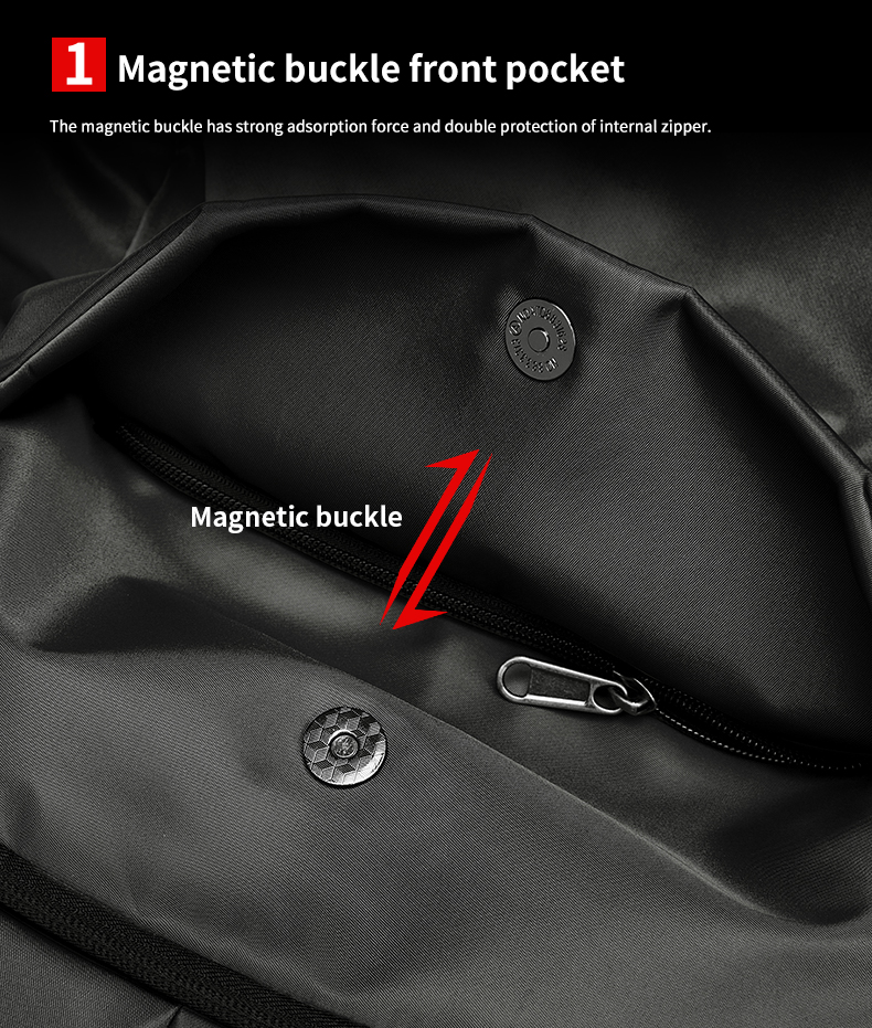New fashion lightweight back pack college commute waterproof school bags men travel laptop backpack