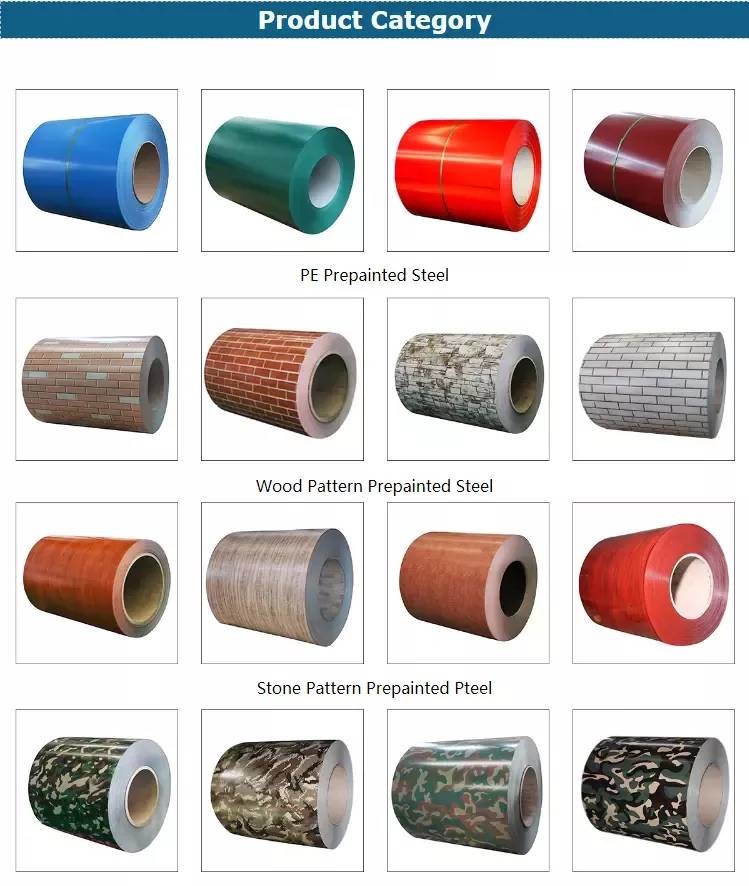RAL color prepainted galvanized steel coil PPGI DX51 Dx53d Z275 0.35mm ppgi galvanized steel coil for roofing sheet