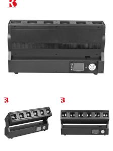 China Aluminum Housing 6pcs 40w Moving Bar Night Club Light Dj Controller Dmx512 LED Light wholesale