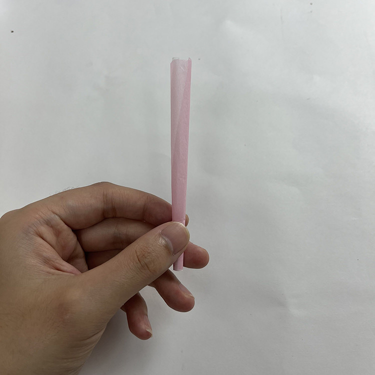 Slim Flavored UV printing Pre Rolled Cones Wrapping With Uniform Burning Speed