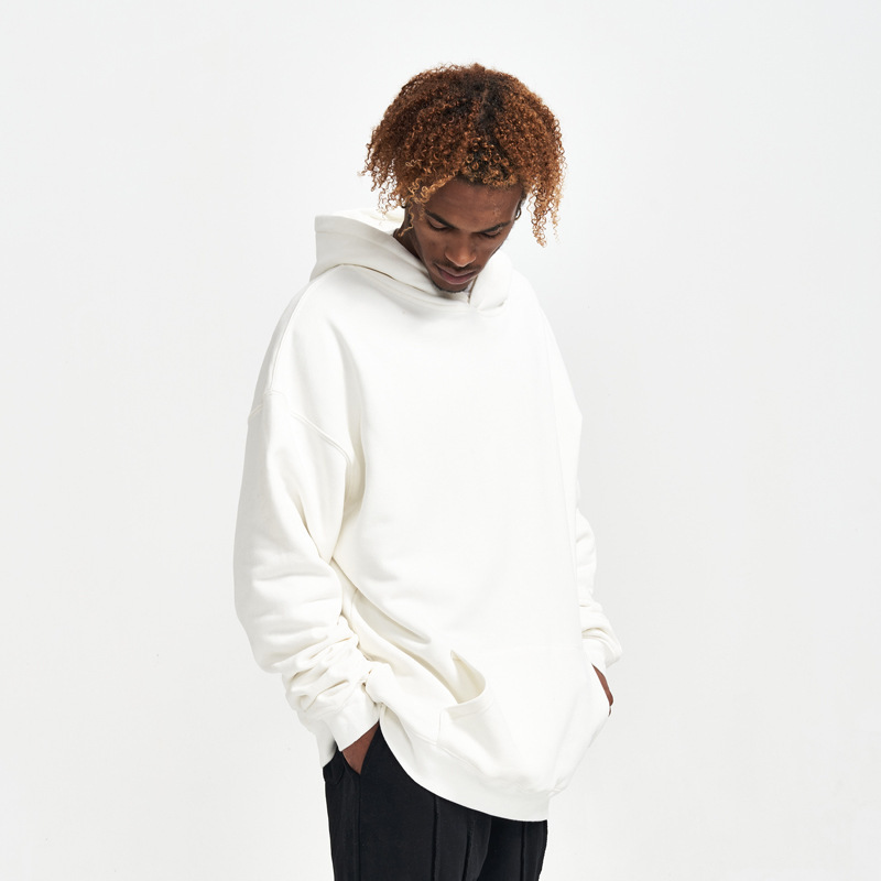 Oem Slim Fit Joggers 350g Supplier Pull Over Tracksuit Mens Pullover Hoody Heavy 85%Cotton Hoodie For Wholesale