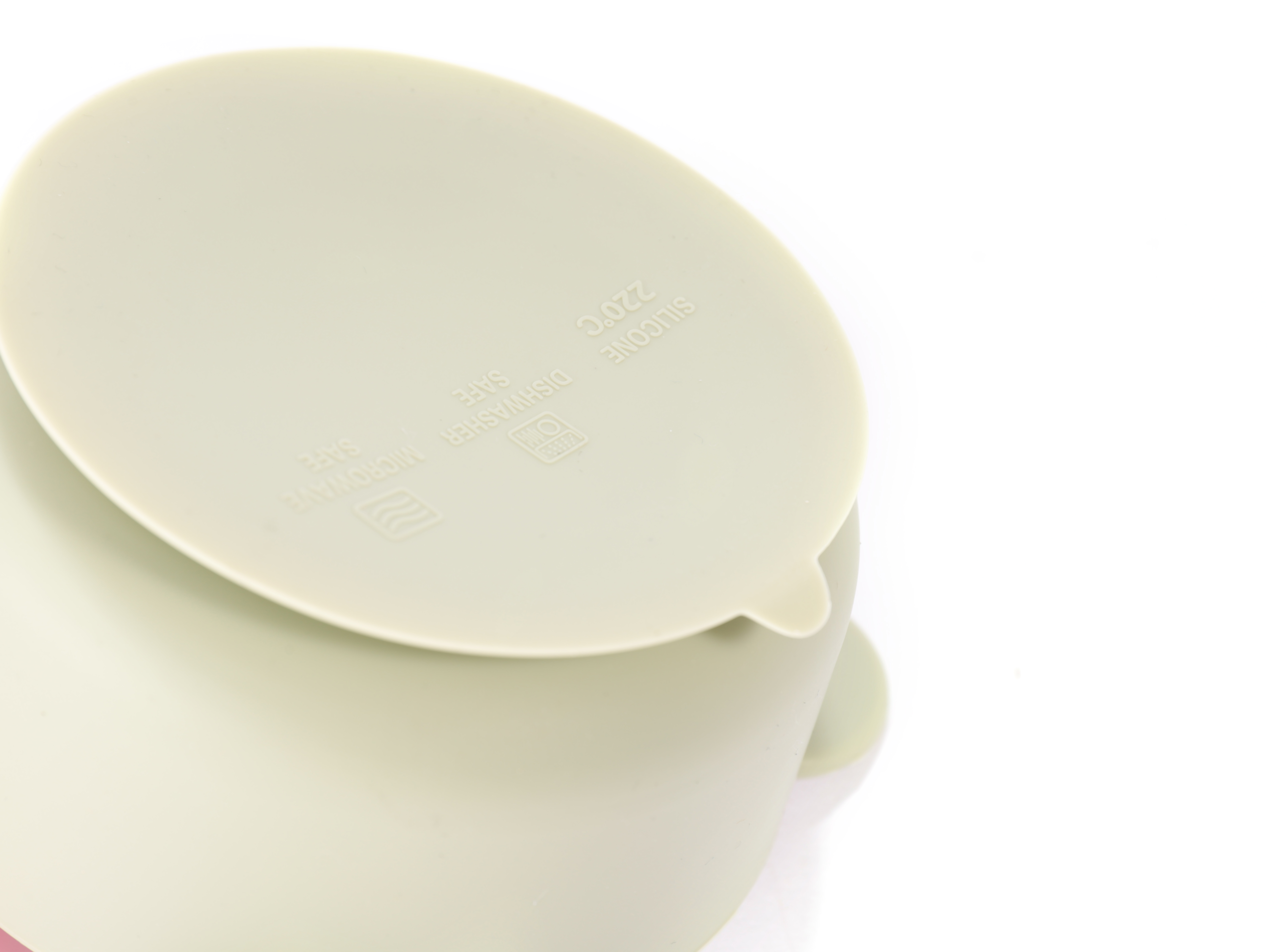 Cute Food Grade Silicone Bowl Set Waterproof For Baby Feeding